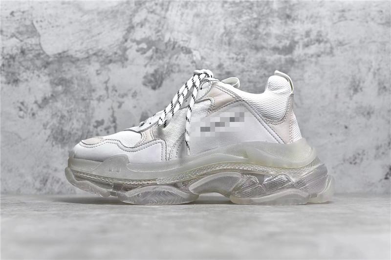 PK God Balencia Paris triple s true white 2019 version newest sole official with retail materials ready to ship